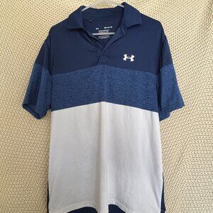 Under Armour Playoff Polo TriColor Blue